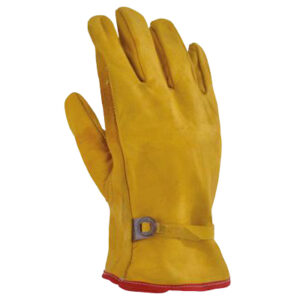 Guante argonero de piel