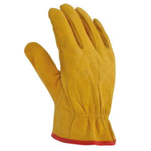 Guante argonero de piel de res