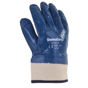 Guante de algodón con nitrilo extra pesado