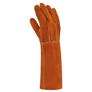 Guante de carnaza extra largo 18"