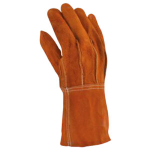 Guante de carnaza largo 14”