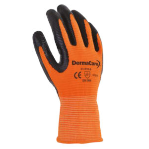 Guante nylon y nitrilo sólido